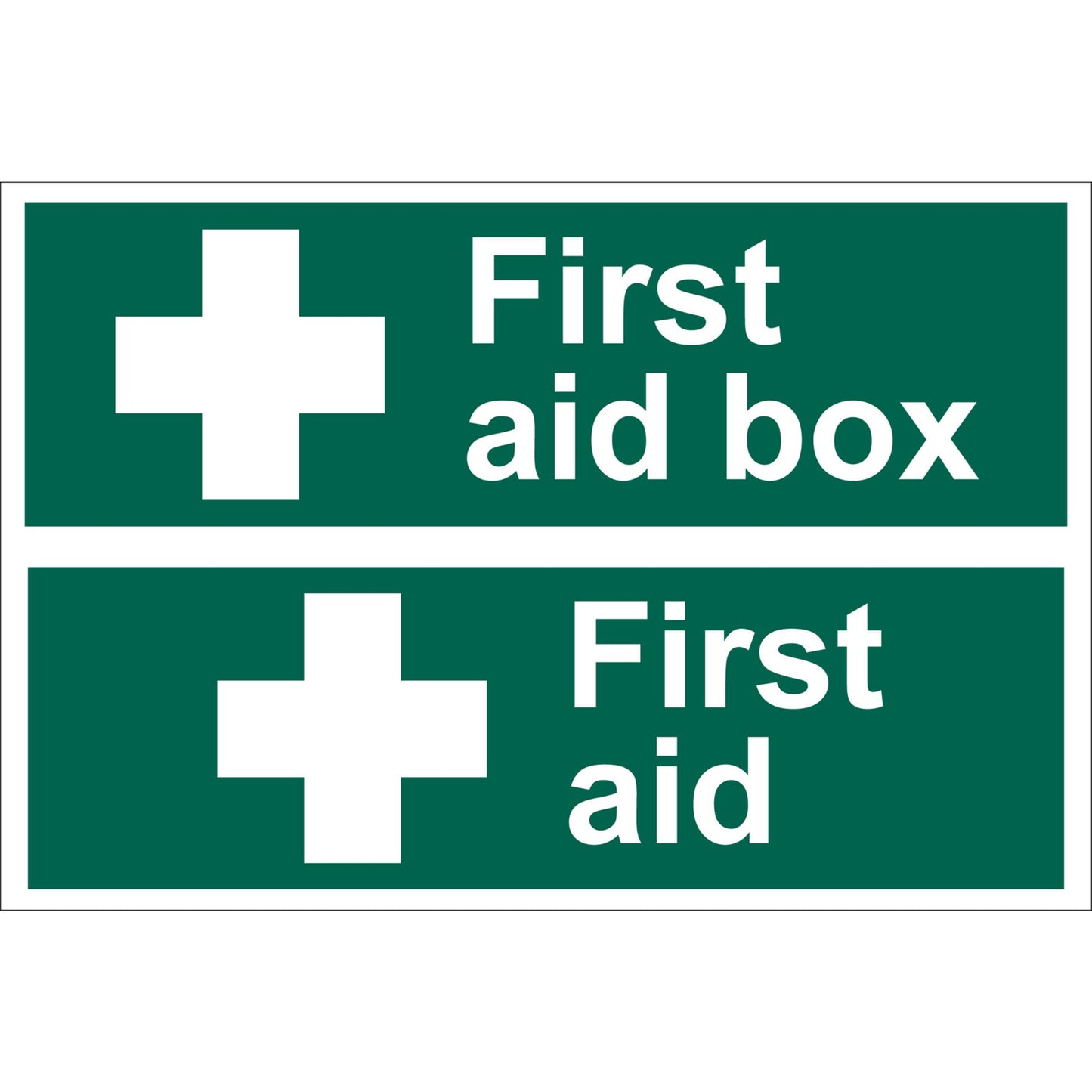 FIRST AID BOX / FIRST AID SIGN