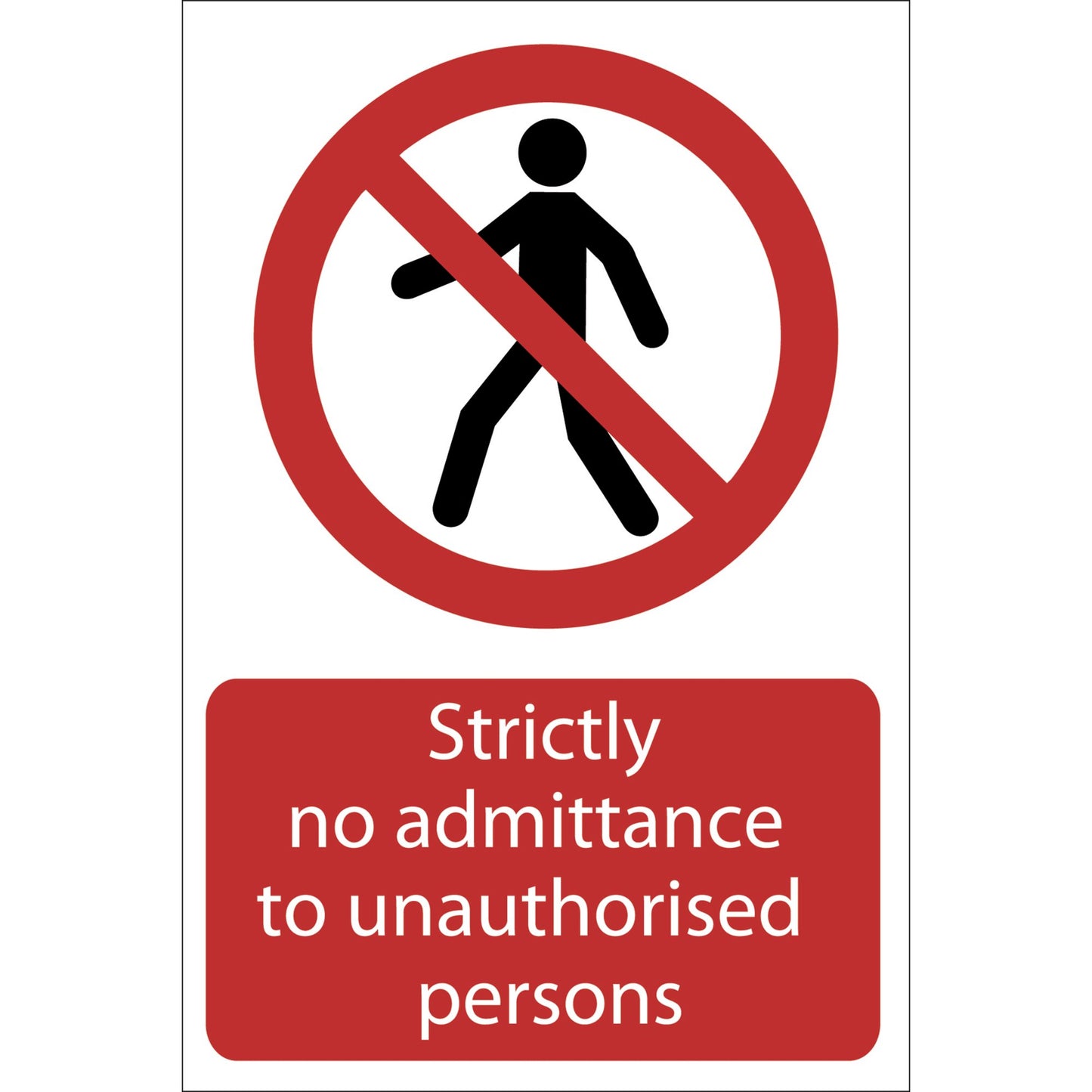 NO ADMITTANCE TO UAP SIGN