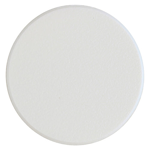 Self-Adhesive Cover Caps - Trade Pack - White Matt