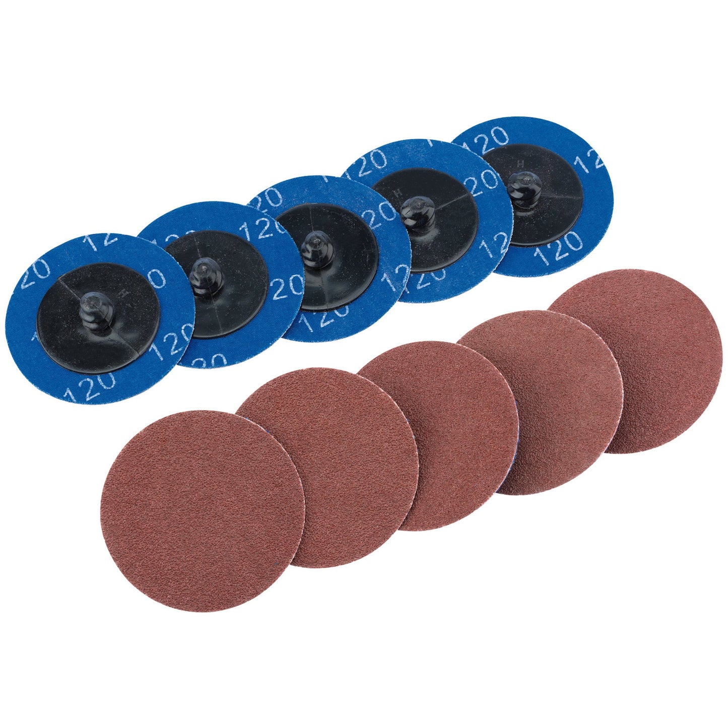 ALU-OXIDE DISC 50MM 120G(PK10)