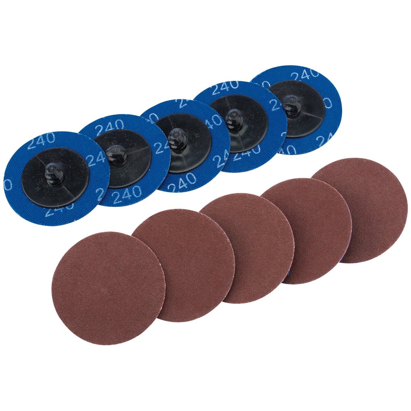 ALU-OXIDE DISC 50MM 240G(PK10)