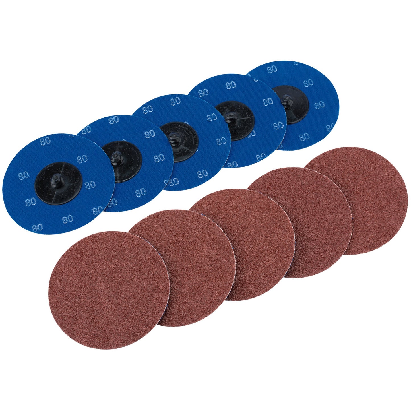 ALU-OXIDE DISC 75MM 80G(10PK)