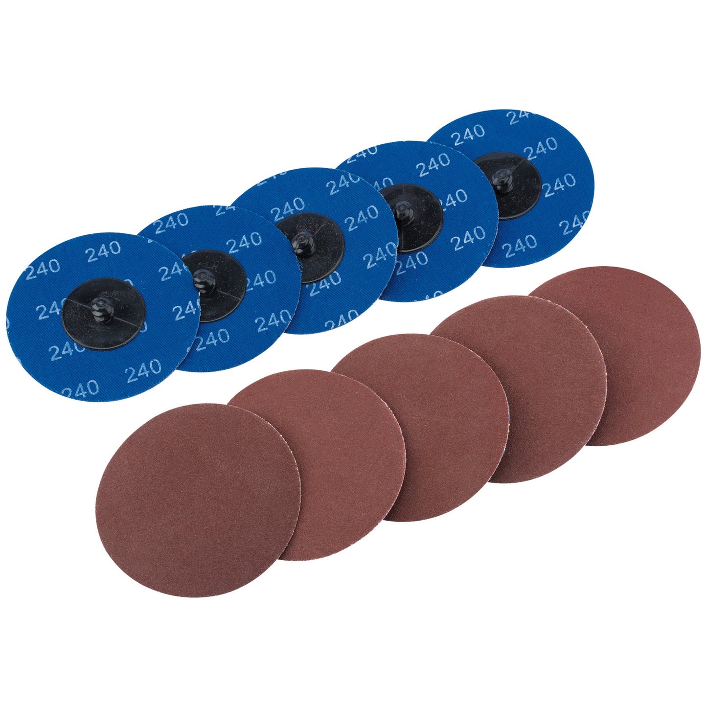 ALU-OXIDE DISC 75MM 240G(10PK)