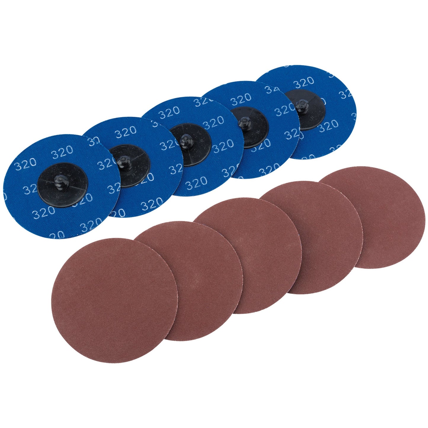 ALU-OXIDE DISC 75MM 320G(10PK)