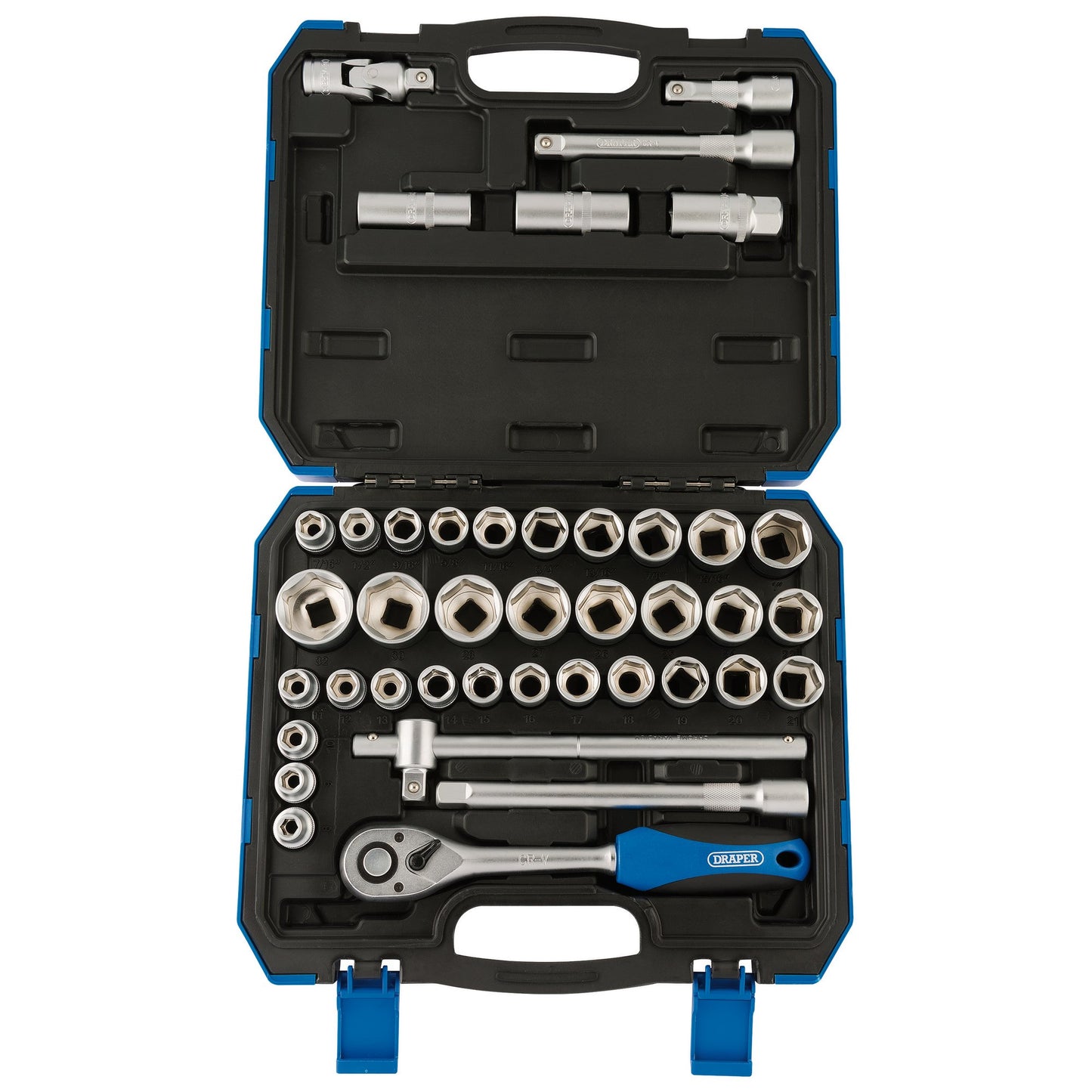 DRAPER 1/2" SOCKET SET 41PC