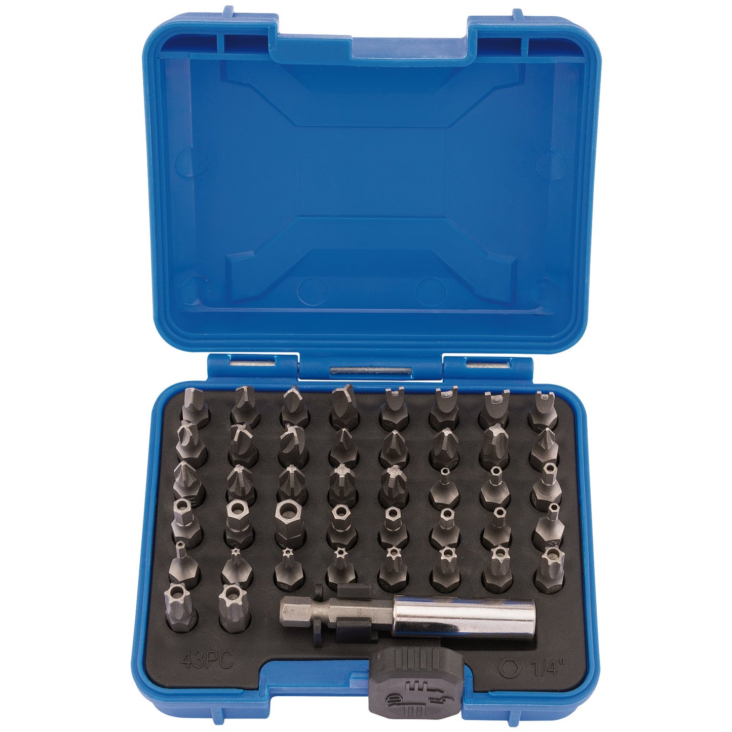 43PC SECURITY S/DRIVER BIT SET