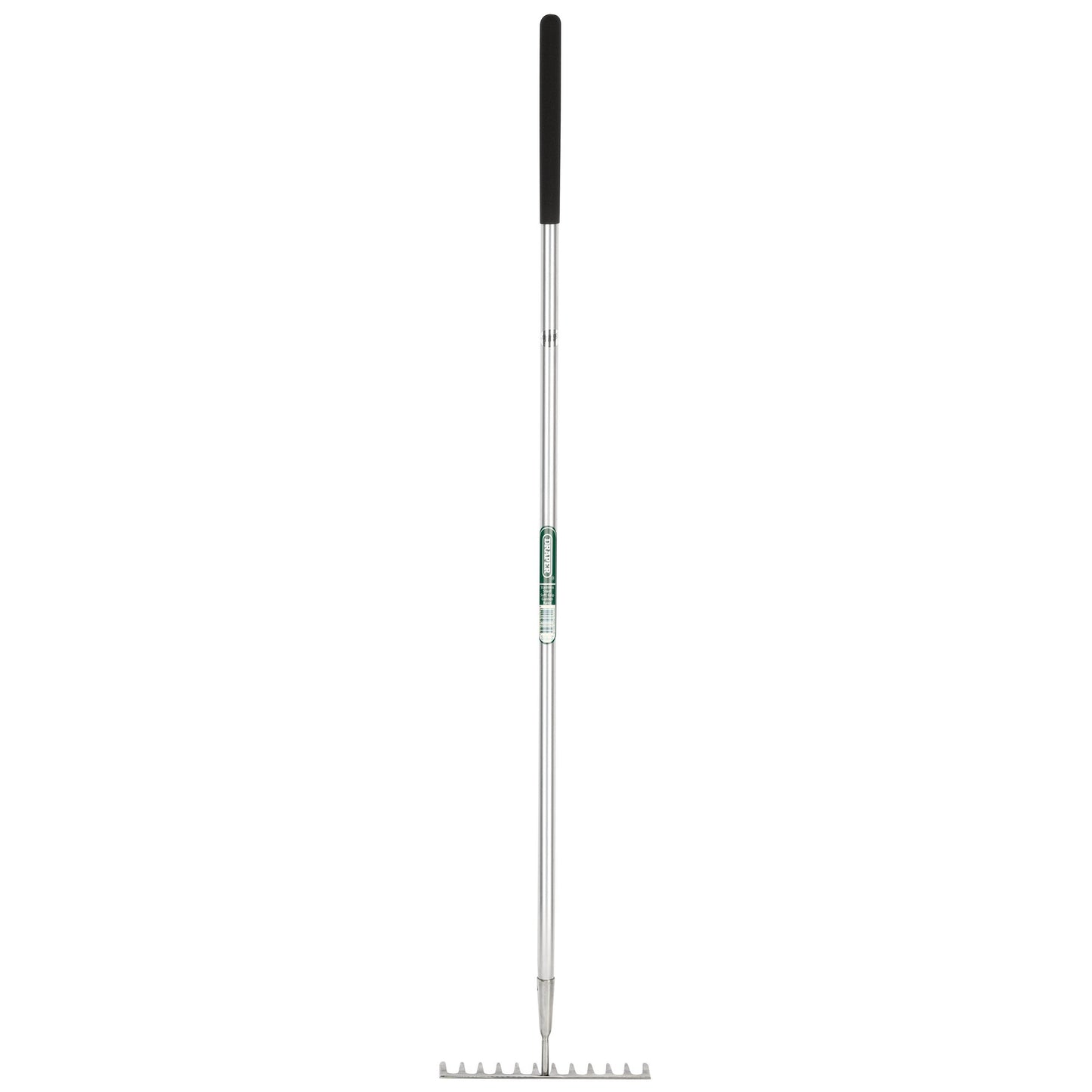 S/STEEL GARDEN RAKE SOFTGRIP
