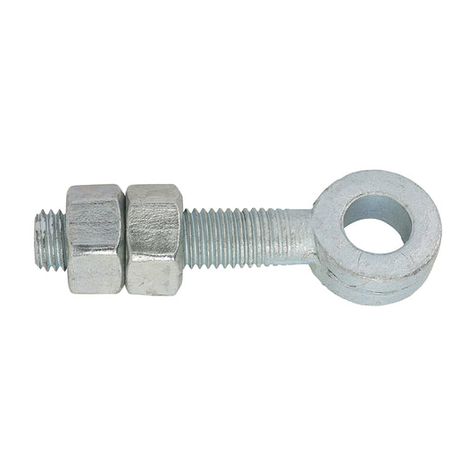 Adjustable Gate Eyes with Nuts - Zinc