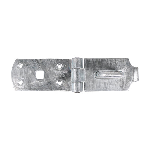 Secure Bolt On Hasp & Staple - Heavy Duty - Hot Dipped Galvanised