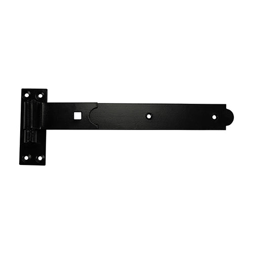 Pair of Straight Band & Hook On Plates - Black