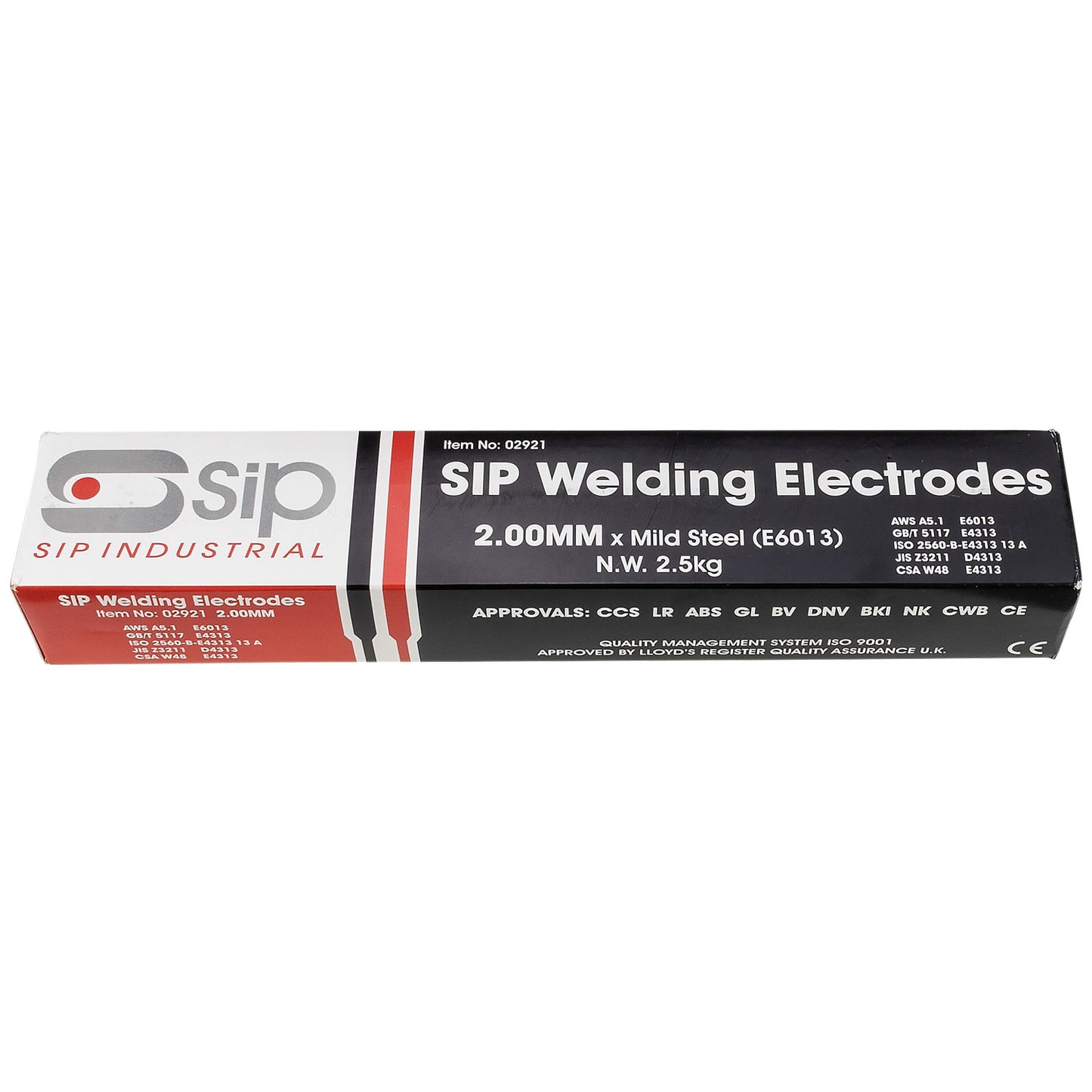 SIP 2.5kg x 2mm 6013 Mild Steel Electrodes