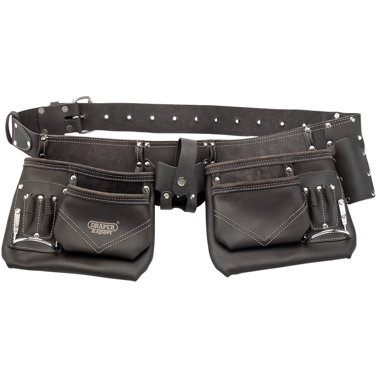 OIL TANNED LEATHR DOUBLE POUCH