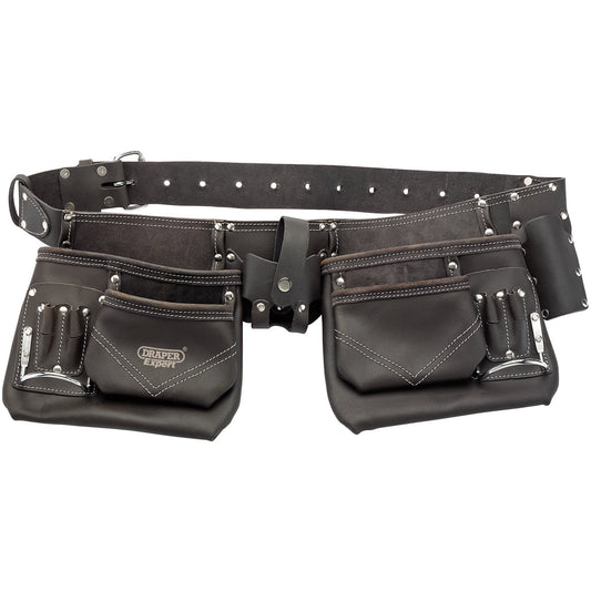 OIL TANNED LEATHR DOUBLE POUCH