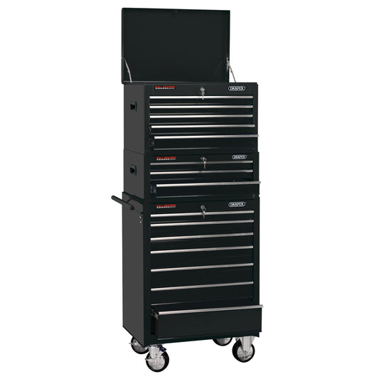 COMBI TOOL CHEST - BLACK