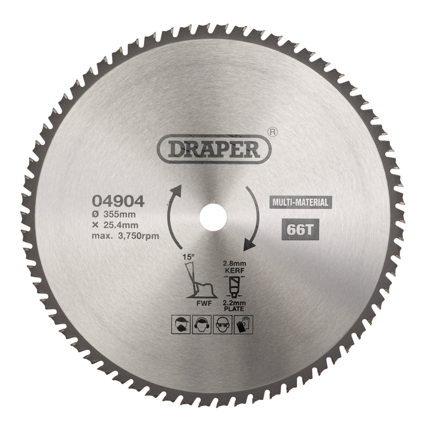 TCT SAW BLADE 355MM 66T MULTI