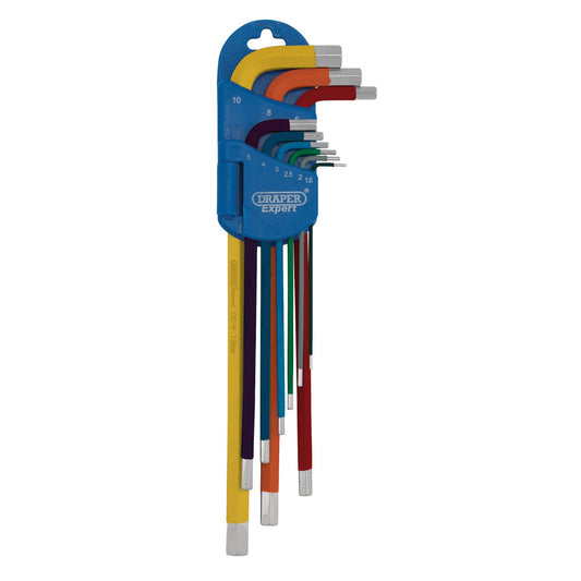 XL COLOUR HEX KEY SET 9PC