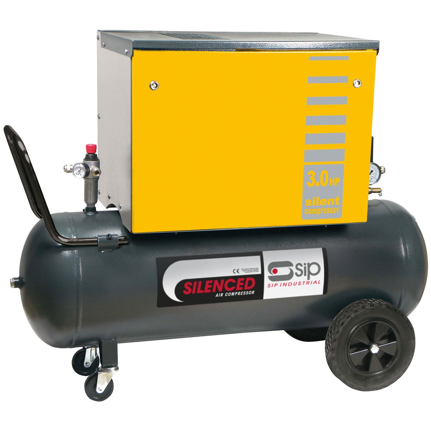 SIP PB3800/3M/200 Silenced Piston Compressor