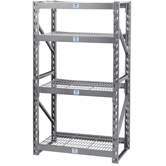 4SHELF METAL UNIT 104X61X183CM