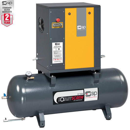 SIP RS4.0-08-200BD 200ltr Rotary Screw Compressor