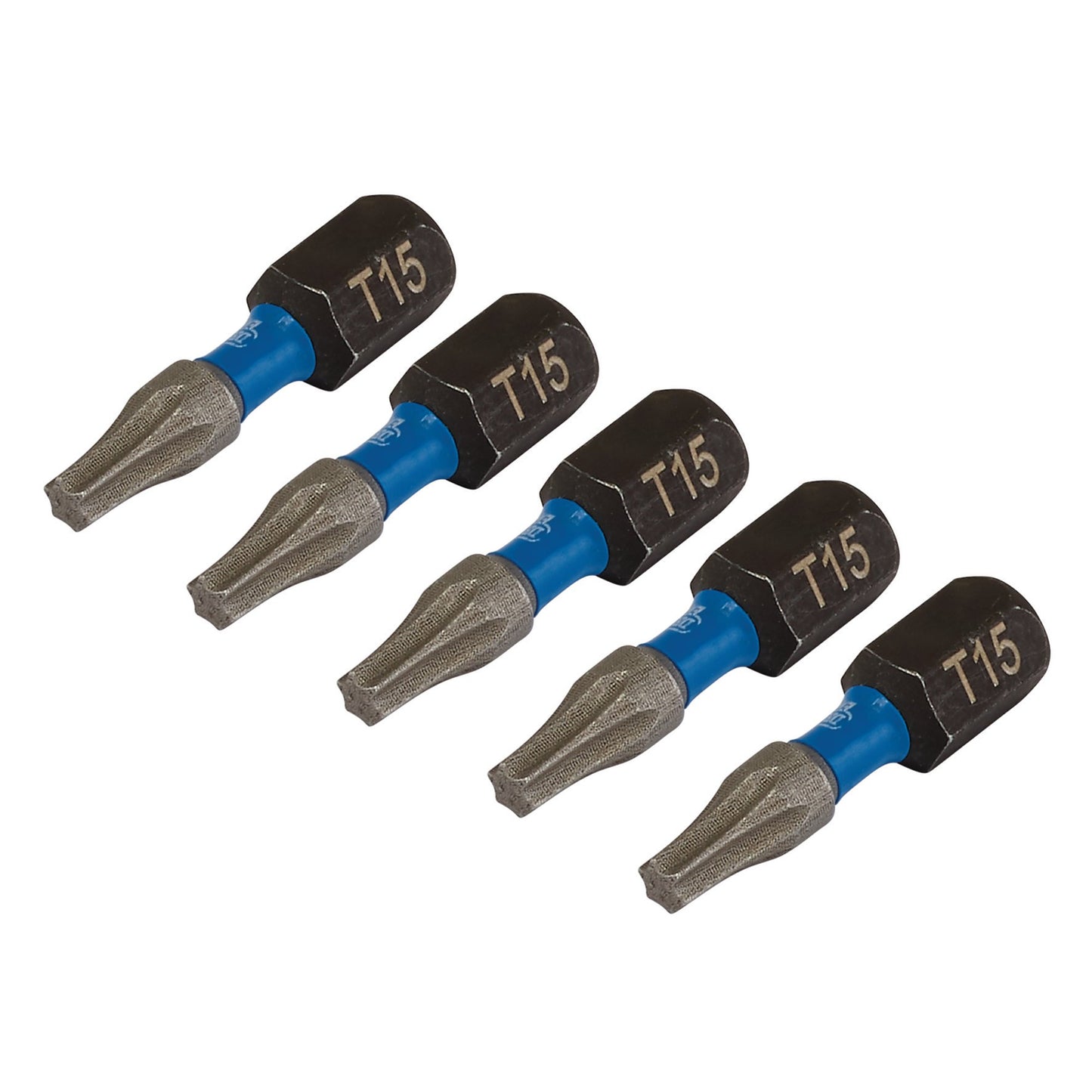 T15X25MM IMPACT S/D BIT 5PK