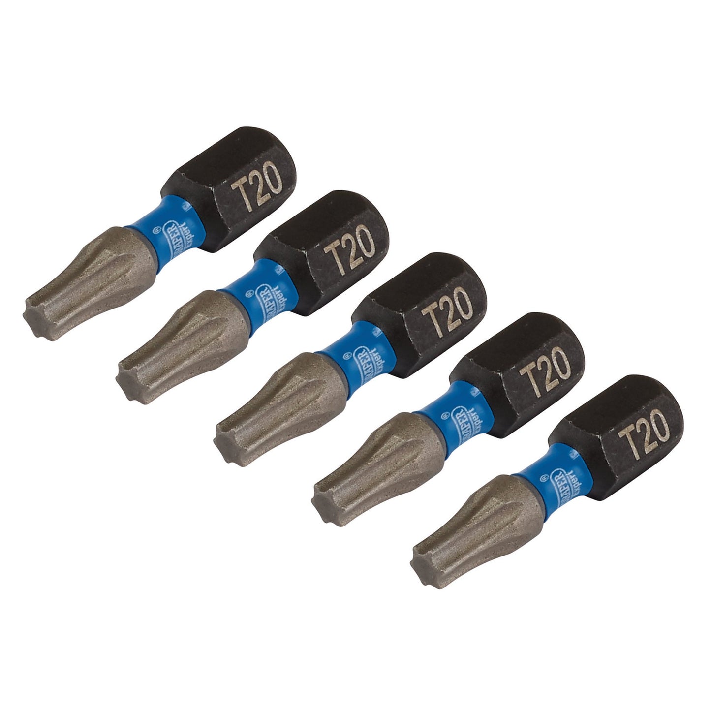 T20X25MM IMPACT S/D BIT 5PK