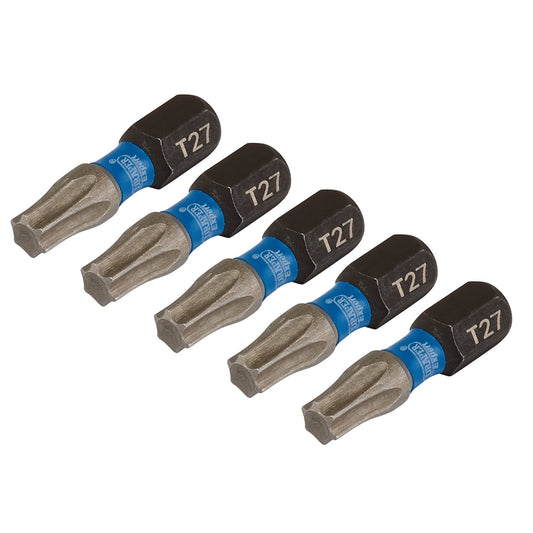 T27X25MM IMPACT S/D BIT 5PK