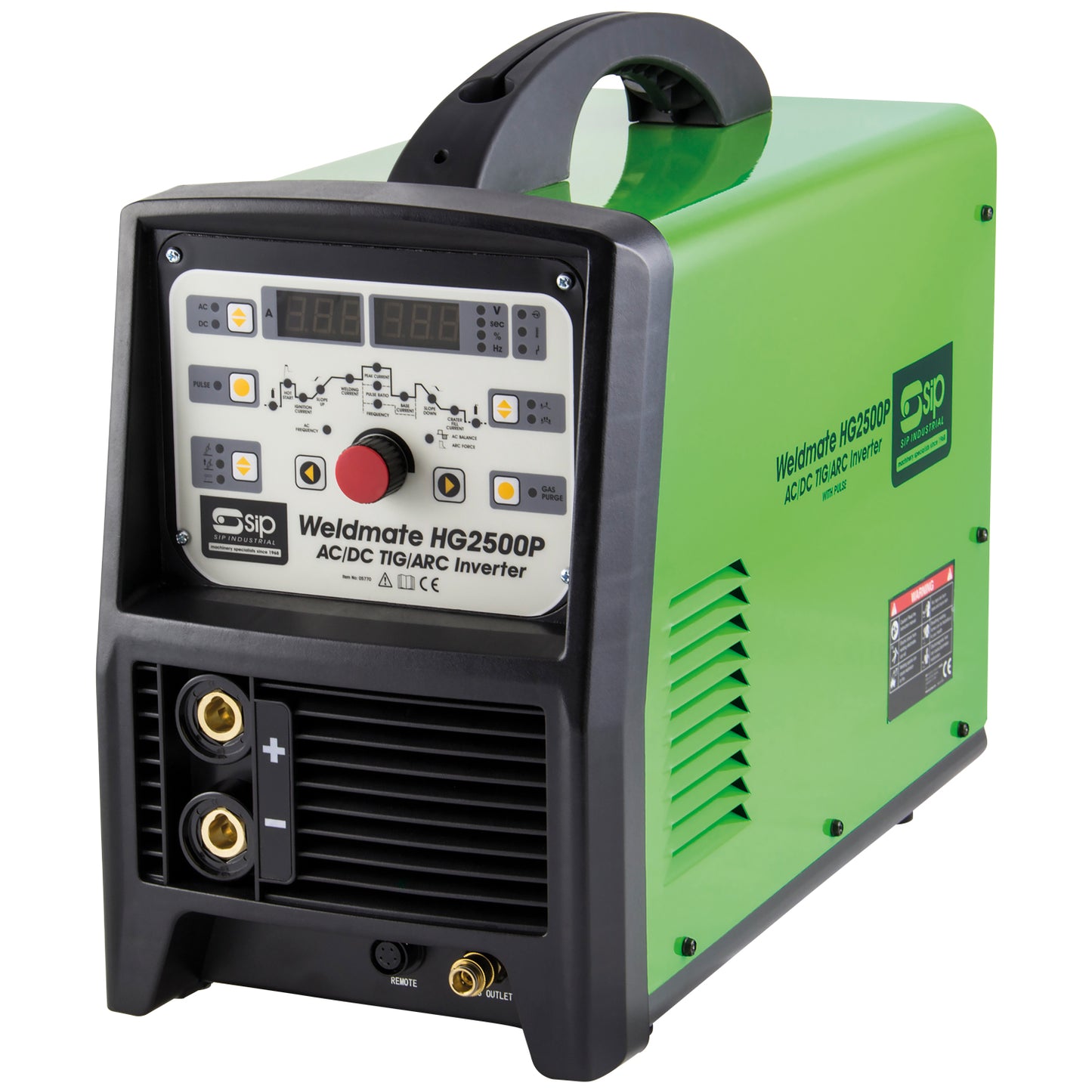 SIP HG2500P AC/DC TIG/ARC Inverter Welder