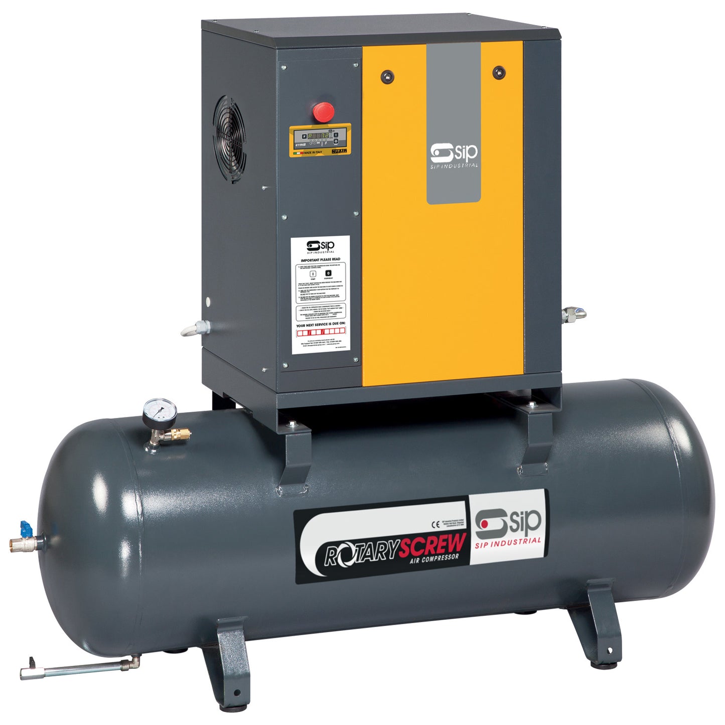 SIP RS5.5-10-270BD 270ltr Rotary Screw Compressor