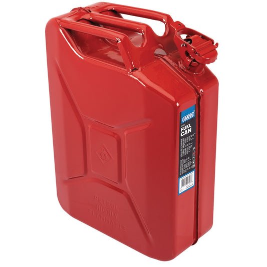 20L RED STEEL FUEL CAN