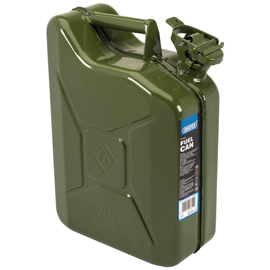 10L GREEN STEEL FUEL CAN