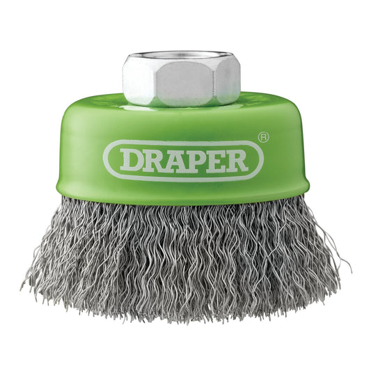 65MM CUP BRUSH STAINLESS M14