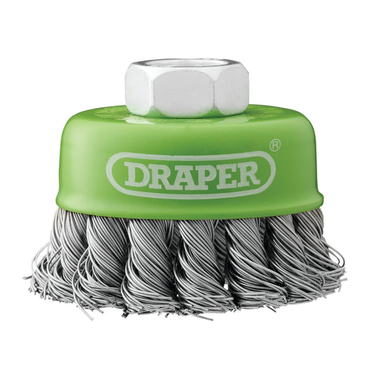65MM TWIST CUP BRUSH SS M14
