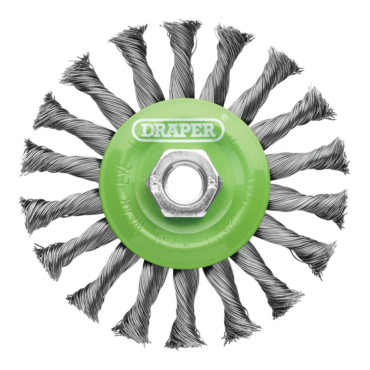 TWIST SS WIRE WHEEL 115MM M14