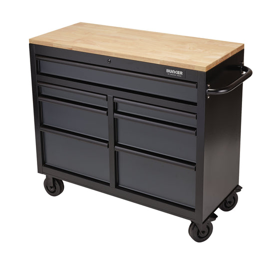 41" 7 DRAWER TROLLEY GREY