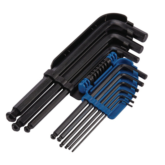MM HEX KEY SET BALL END 9PC