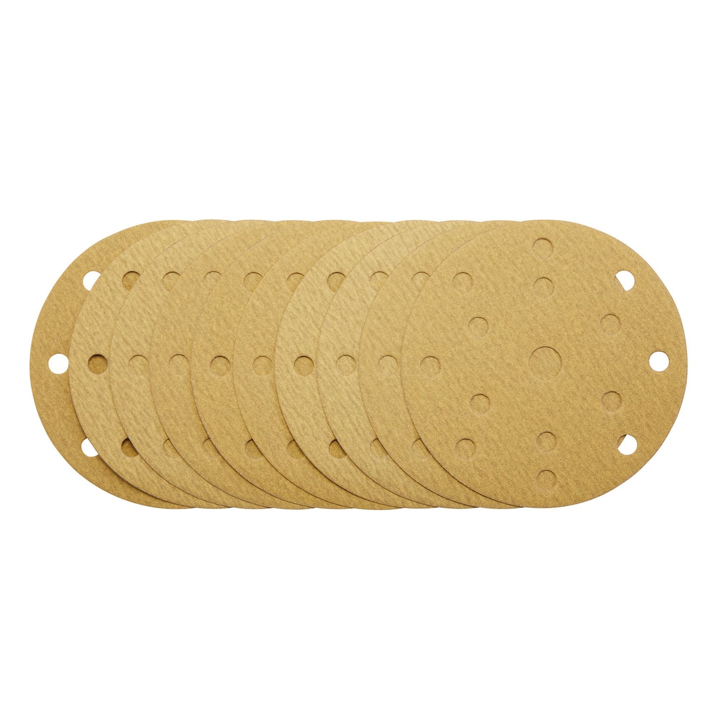 150MM GOLD SAND DISC 180G 15DE