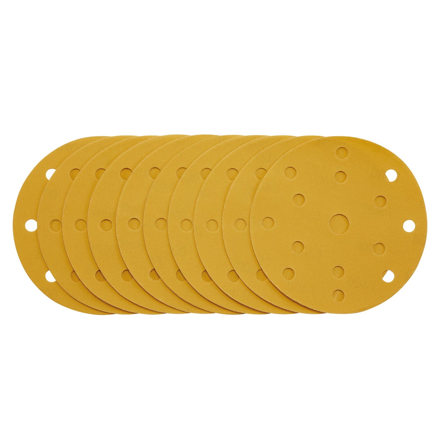 150MM GOLD SAND DISC 400G 15DE