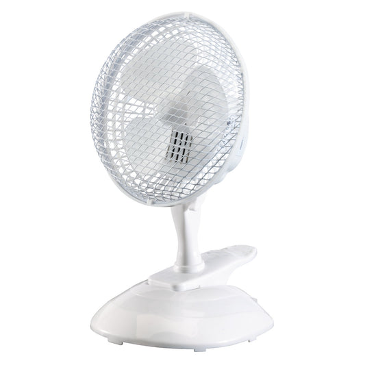 6" CLIP ON MINI FAN WITH BASE