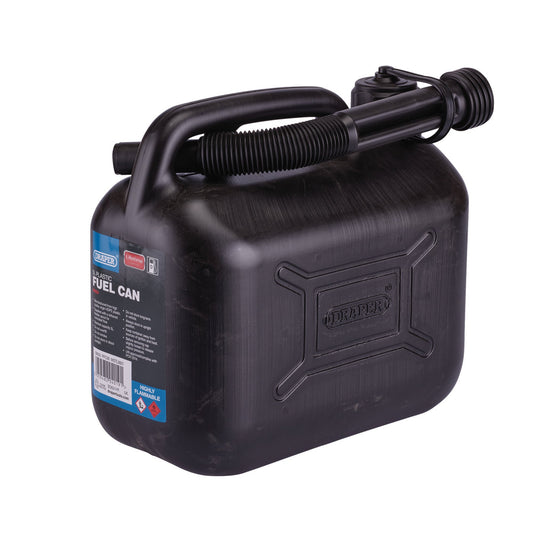 PLASTIC FUEL CAN - 5L - BLACK