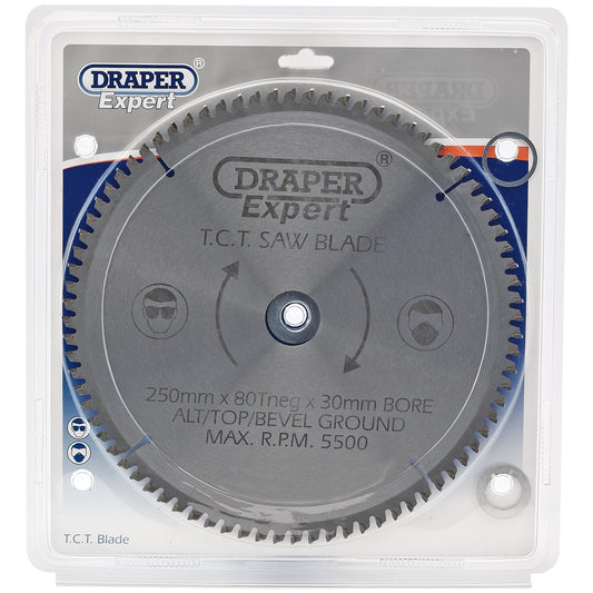 SAW BLADE TCT 250X30MMX80T NEG