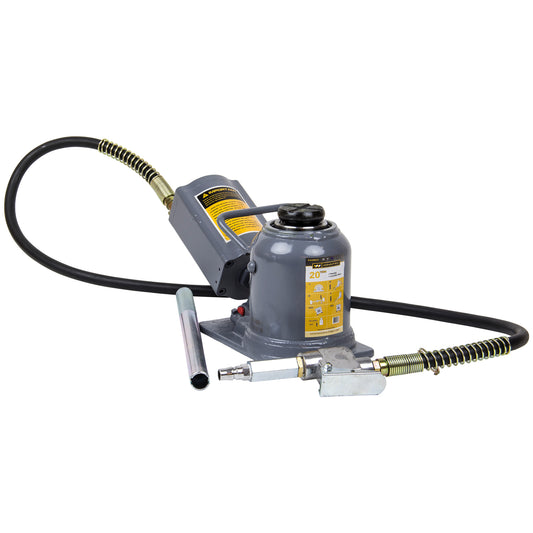 WINNTEC? 20 TON Low-Profile Air Bottle Jack