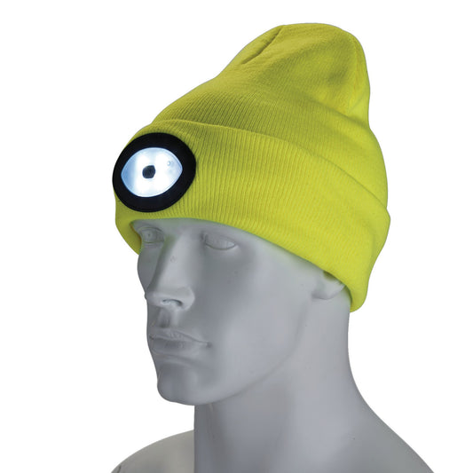 BEANIE WITH TORCH - HIVIS YELL