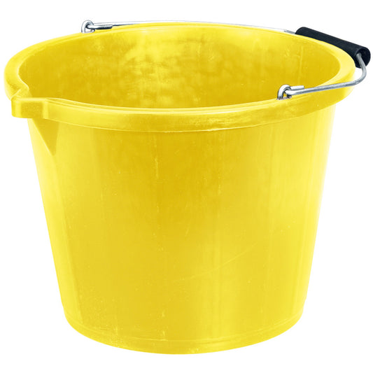 CONTRACTORS YELLOW BUCKET