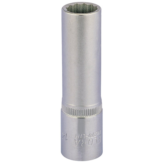 14MM BI-HEX DEEP SOCKET 1/2"DR