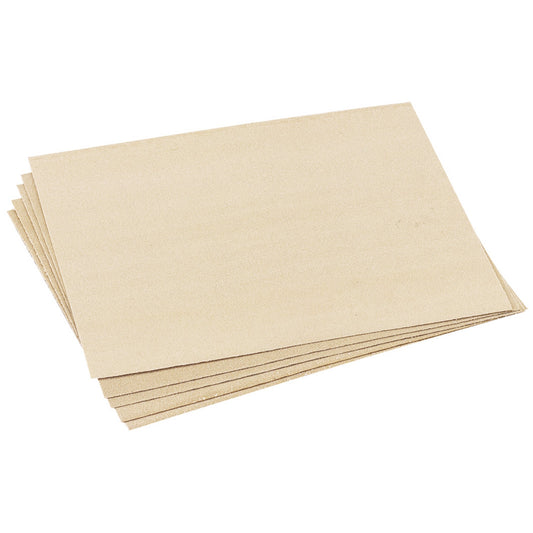 GLASS PAPER ASST 5 SHT 280X230