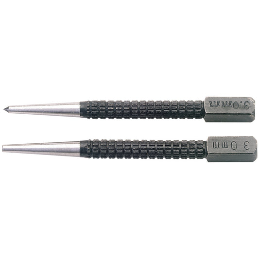 NAIL SET/CENTRE PUNCH SET 2PCE