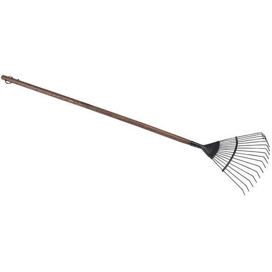 CARBON STEEL LAWN RAKE (ASH)