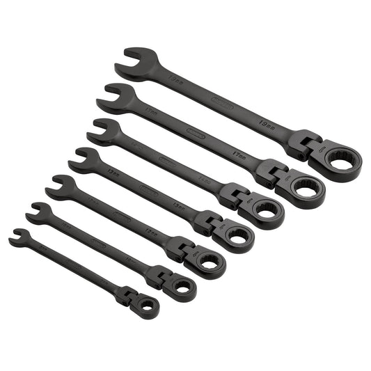 7PC FLEX HEAD R.SPANN SET BK