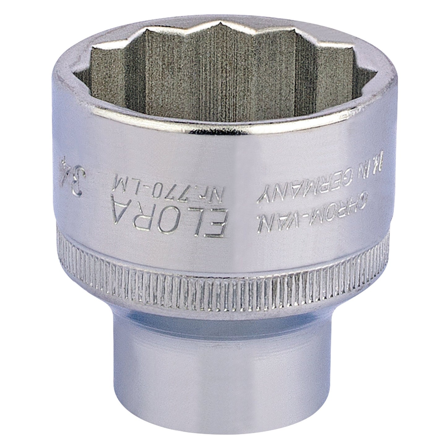 34MM BI-HEX SOCKET 1/2"DR