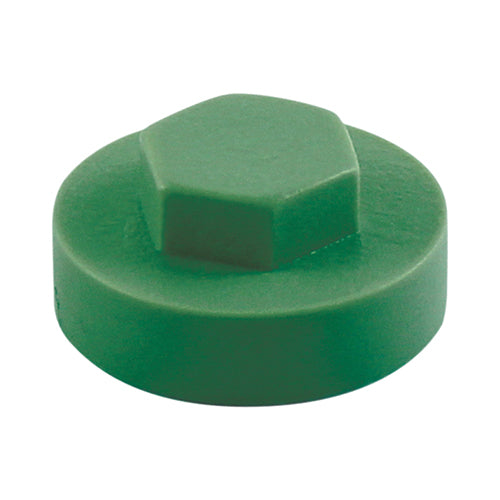 Hex Head Cover Caps - Jade
